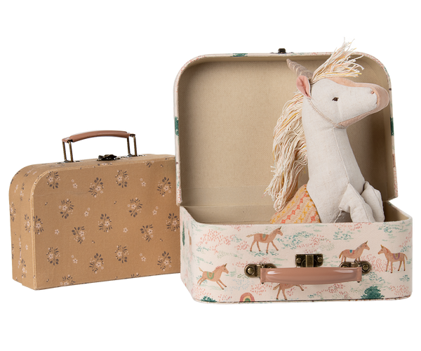 Large Unicorn Suitcase by maileg