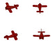 Tin Tibidabo Barcelona Mini Airplane
