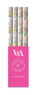 Neon Floral Single Roll Wrapping Paper by Ohh Deer