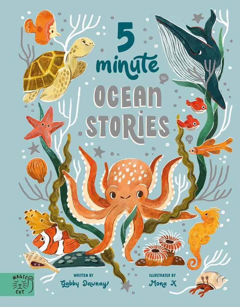 5 Minute Ocean Stories by Magic Cat Books