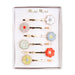Daisy Enamel Hair Slides by meri meri