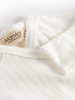 Gentle White Pointelle Modal Belita Wrap Body by MarMar Copenhagen