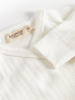 Gentle White Pointelle Modal Rubetta Onesie by MarMar Copenhagen