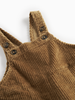Dark Bronze Baby Riri Cord Dungarees by MarMar Copenhagen