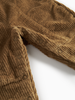 Dark Bronze Baby Riri Cord Dungarees by MarMar Copenhagen