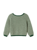 Garden Green Stripe Torin Knitted Sweater by MarMar Copenhagen