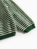 Garden Green Stripe Torin Knitted Sweater by MarMar Copenhagen