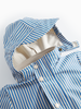 Blue Stripe October Rain Jacket by MarMar Copenhagen