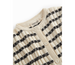 Striped Linen Tob B Knitted Cardigan by MarMar Copenhagen