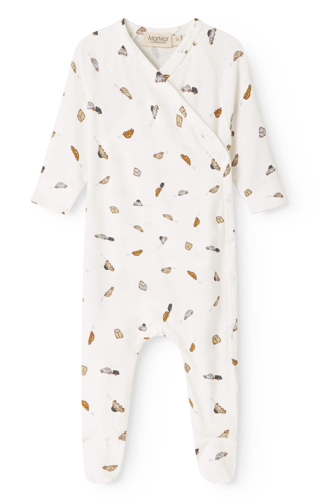 Cars Modal Rubello Wrap Onesie by MarMar Copenhagen
