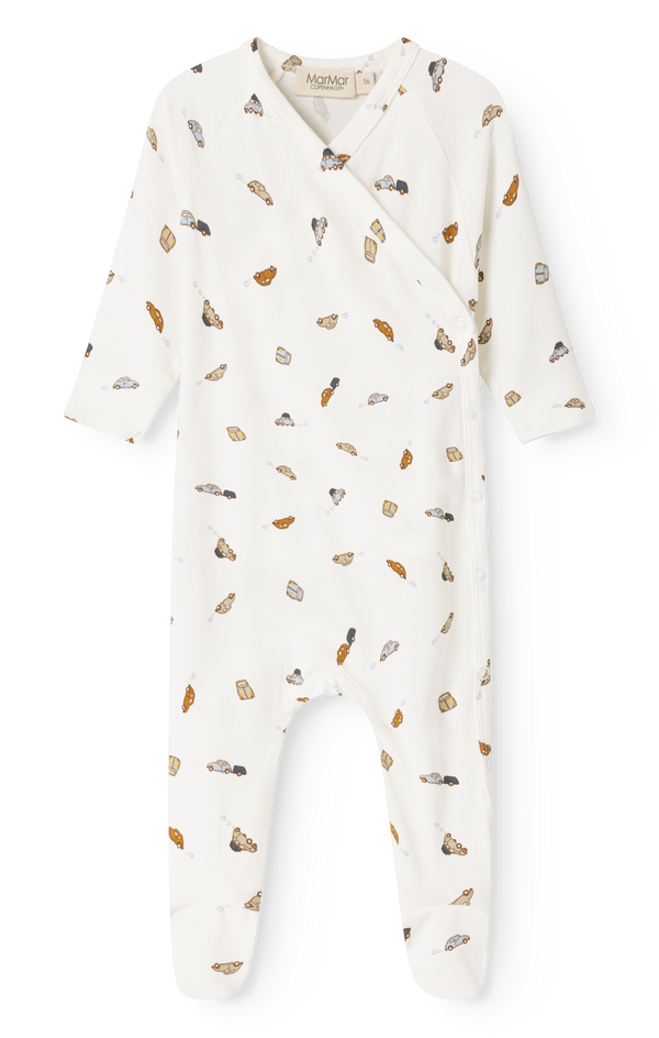 Cars Modal Rubello Wrap Onesie by MarMar Copenhagen