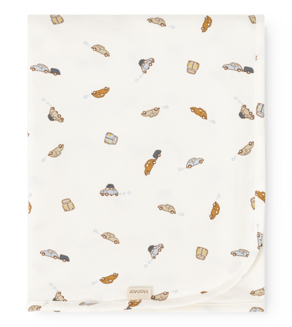 Cars Modal Alidi Large Baby Blanket by MarMar Copenhagen