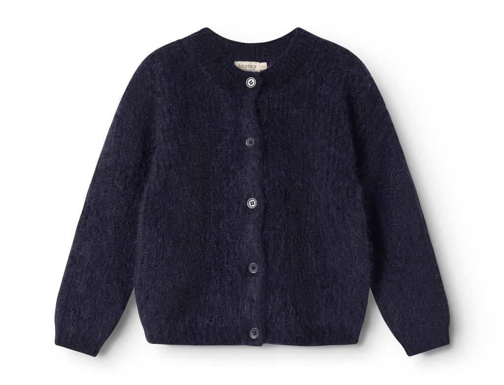 Kids Mohair Fisherman Tavon Cardigan by MarMar Copenhagen