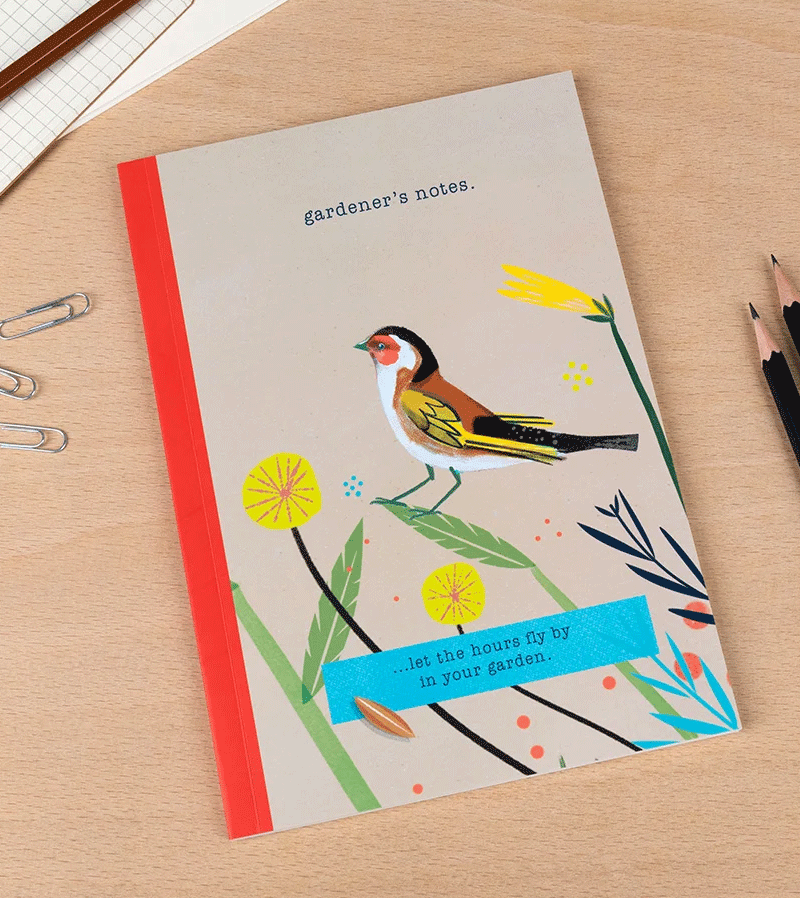 A5 Gardener's Notes Notebook by Rex London