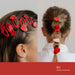 Red School Hair Clips & Bobble Hair Ties by Classette