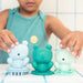 Set of 3 Bath Frogs by Lilliputiens