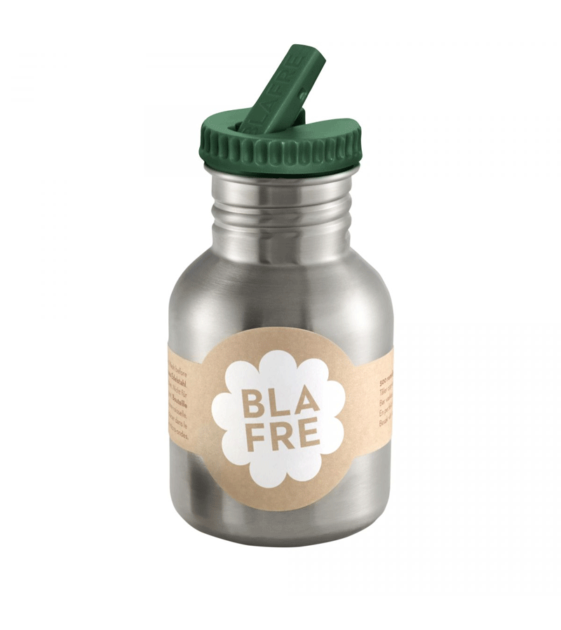 Dark Green 300ml Bottle with Flip Lid by Blafre