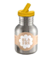 Yellow 300ml Bottle with Flip Lid by Blafre