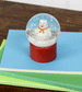 Polar Bear Mini Glitter Snow globe by Rex London