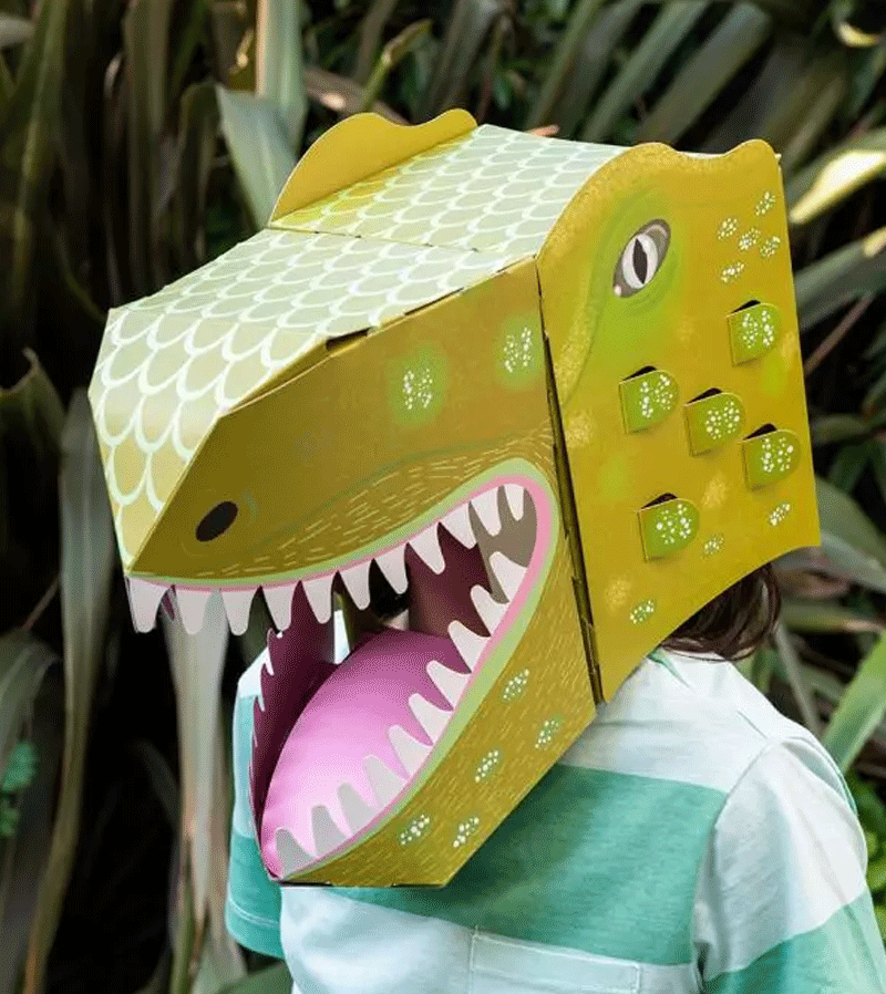 Make Your Own Dinosaur Head