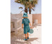 Teal Whale Neoprene Beach Paddles with Ball by Tutete