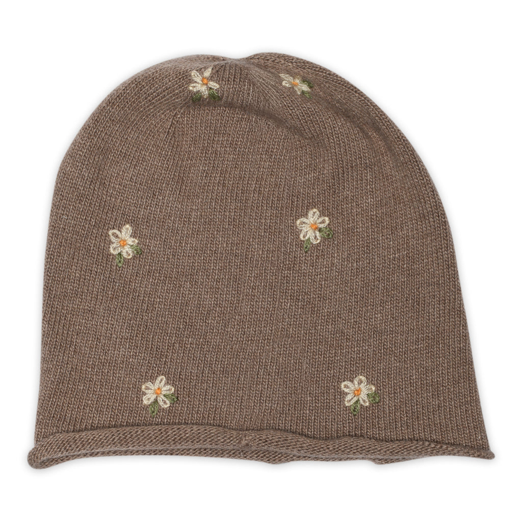 Floral Denver Melange Helsinki Beanie by mp Denmark