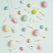Daisy Enamel Hair Slides by meri meri