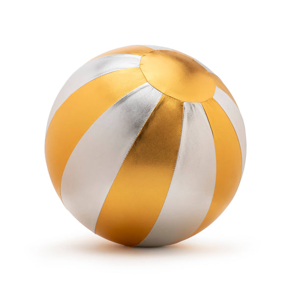 40 cm Circus Inflatable Silver and Gold Ball by Ratatam