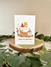 Hedgehog 1st Birthday Card by Just Smile Designs