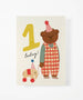 Age 1 Birthday Bear Card by Bear Days