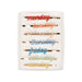 Enamel Week Day Hair Slides by meri meri