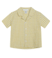 Lemon Checks Short Sleeve Shirt by Serendipity