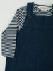 Navy and Ecru Long Sleeved Striped Tee by Serendipity