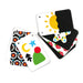 High-Contrast Baby Cards on a String by Banana Panda