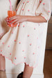 Petal Pink Flowers Patty Dress by Bonheur du Jour