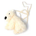 White Terry Dog Shoulder Bag