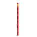 Set of 3 Heart Foil Printed Pencil by Odd Goose Stationary