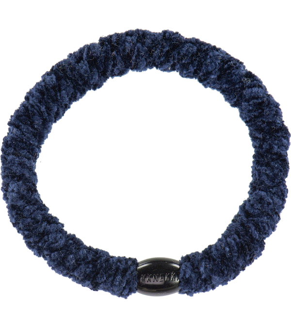 Navy Velvet Hairband by Bon dep