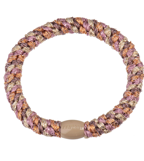 Peach & Pink Glitter Hairband by Bon dep