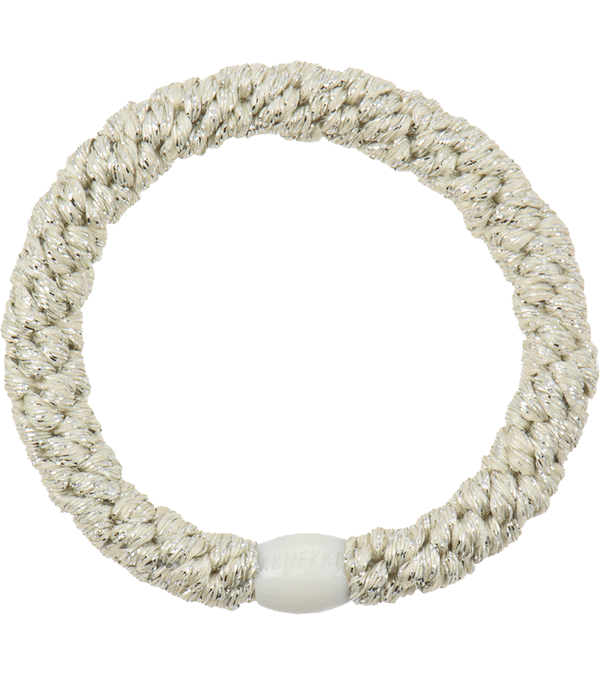 Ivory Glitter Hairband by Bon dep