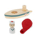 Wooden Balloon Boat by Rex London