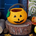 Felt Trick Or Treat Halloween Pumpkin Basket