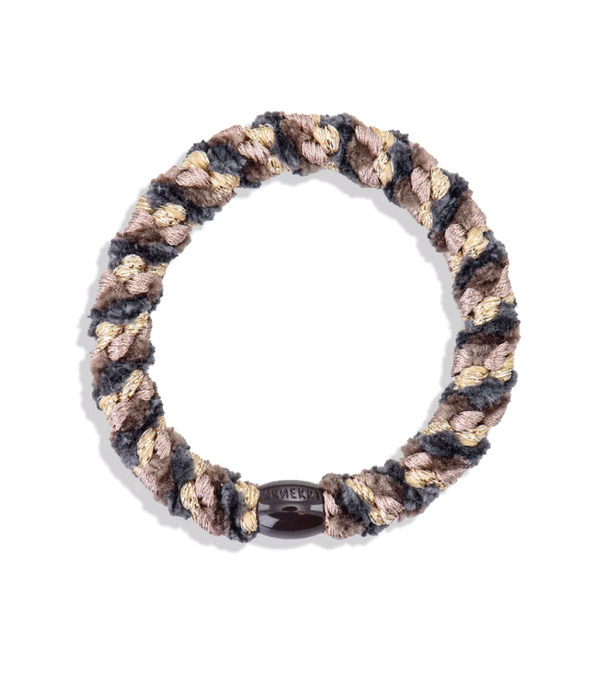 Moss & Grey Glitter Mix Hairband by Bon Dep