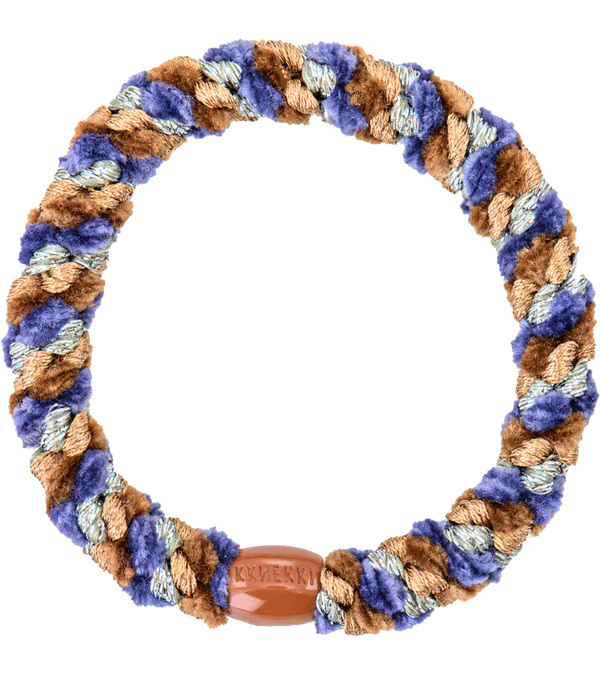 Grape & Brown Glitter Hairband by Bon dep