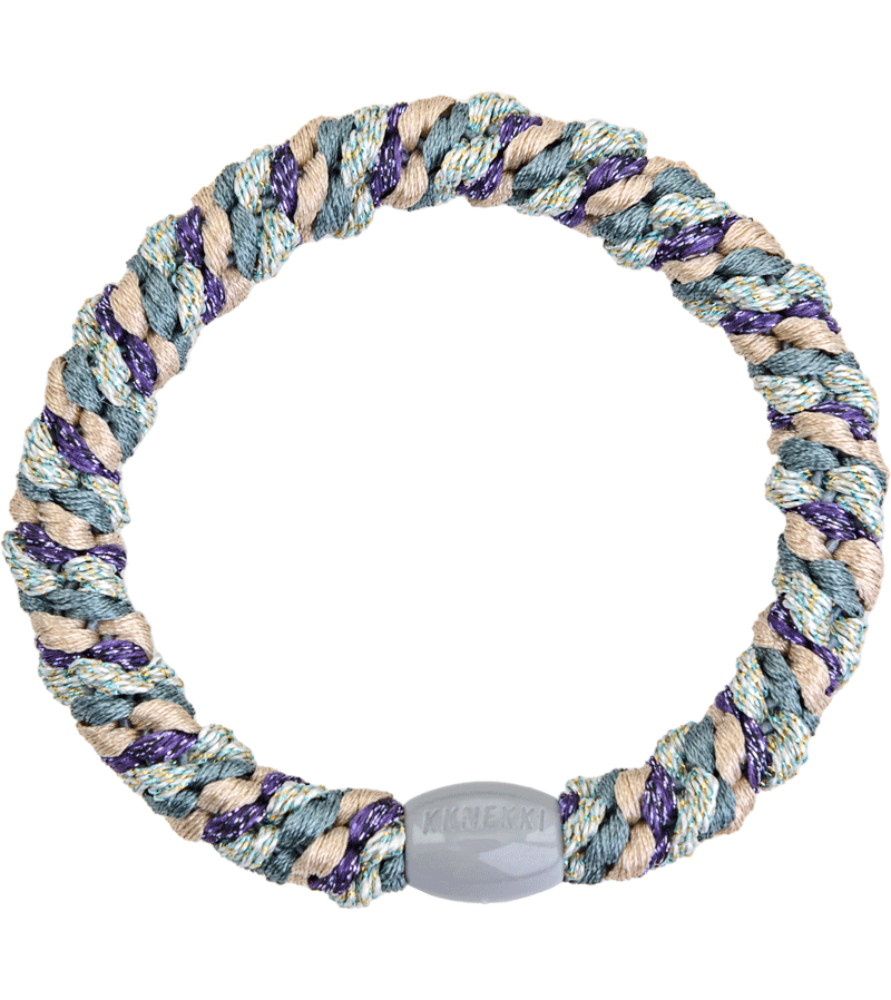 Teal & Purple Glitter Hairband by Bon dep