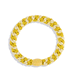 Light Yellow Sun Glitter Stripe Hairband by Bon dep