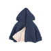 Navy Waffle Zip Jacket by Buho