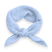 Pastel Blue Wool Blend Light Weight Triangle Neck Scarf