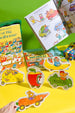 Pickle Pig Car - Die-cut card by Richard Scarry