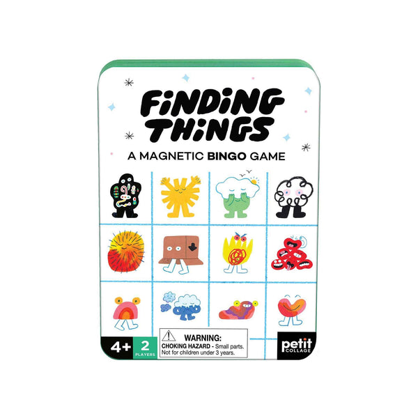 Finding Things A Magnetic Bingo Travel Game